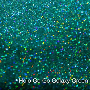 Holographic Go Go Galaxy Green