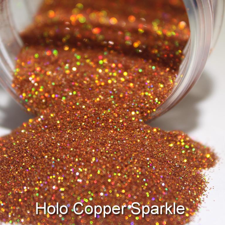 Holographic Copper Sparkle