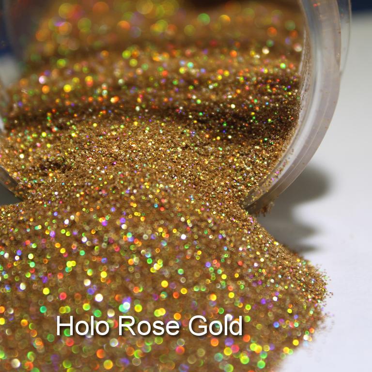 Holographic Rose Gold