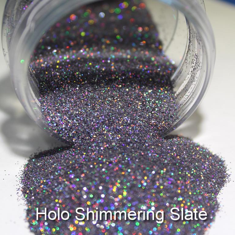 Holographic Shimmering Slate