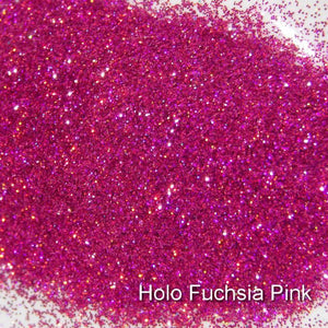 Holographic Fuchsia Pink